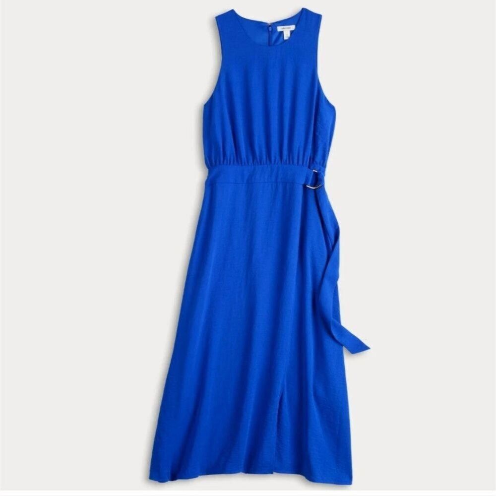 Long Dress Women’s Xl Cobalt Blue Sleeveless Nine West Business SZ XL